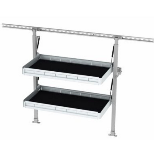 Holman Folding Shelf - 12' Rail Mount Kit Model 48009