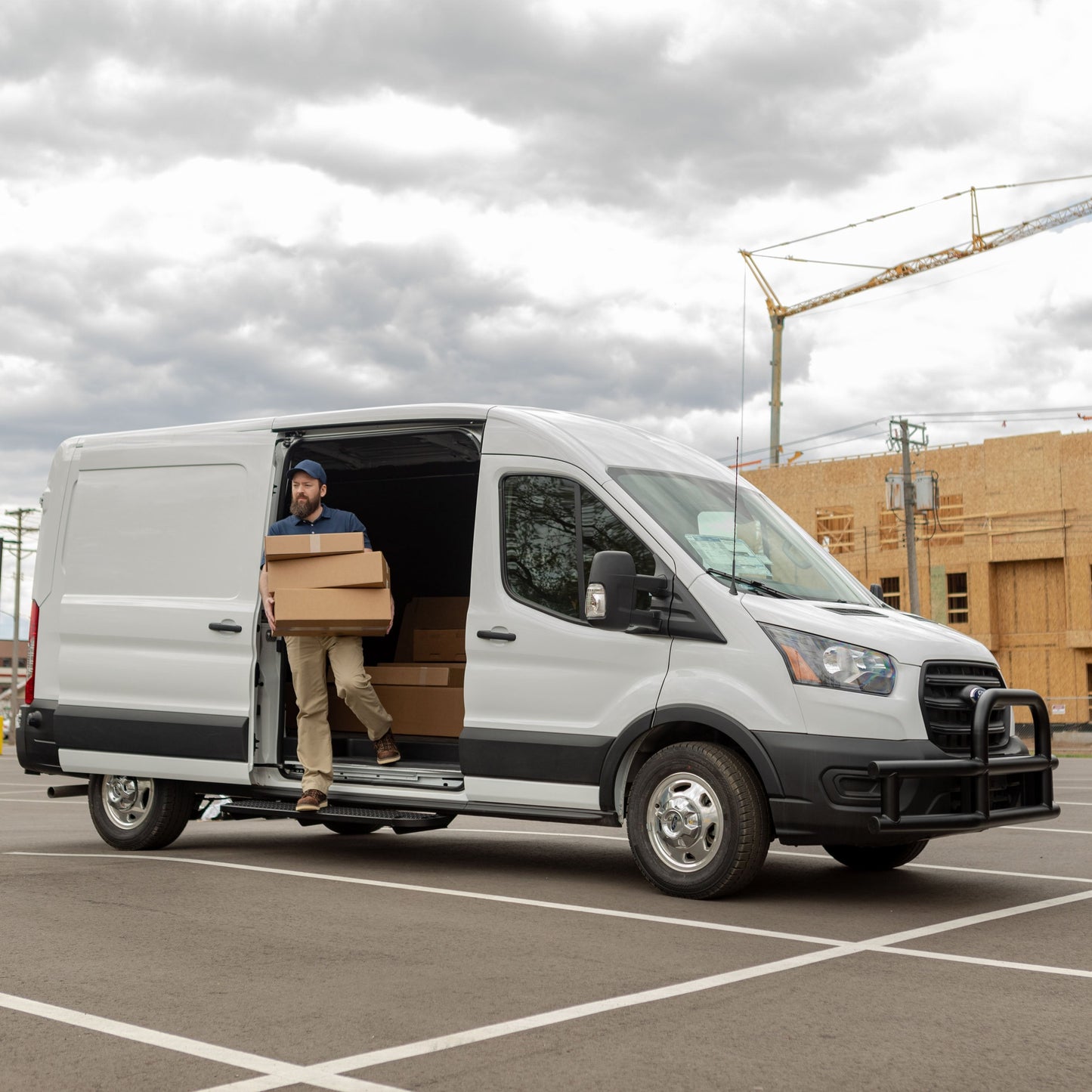 Luverne Grip Step XL 9-1/2" x 54" Steel Passenger Board Fleet Kit Select Sprinter Model 495154-401800-0