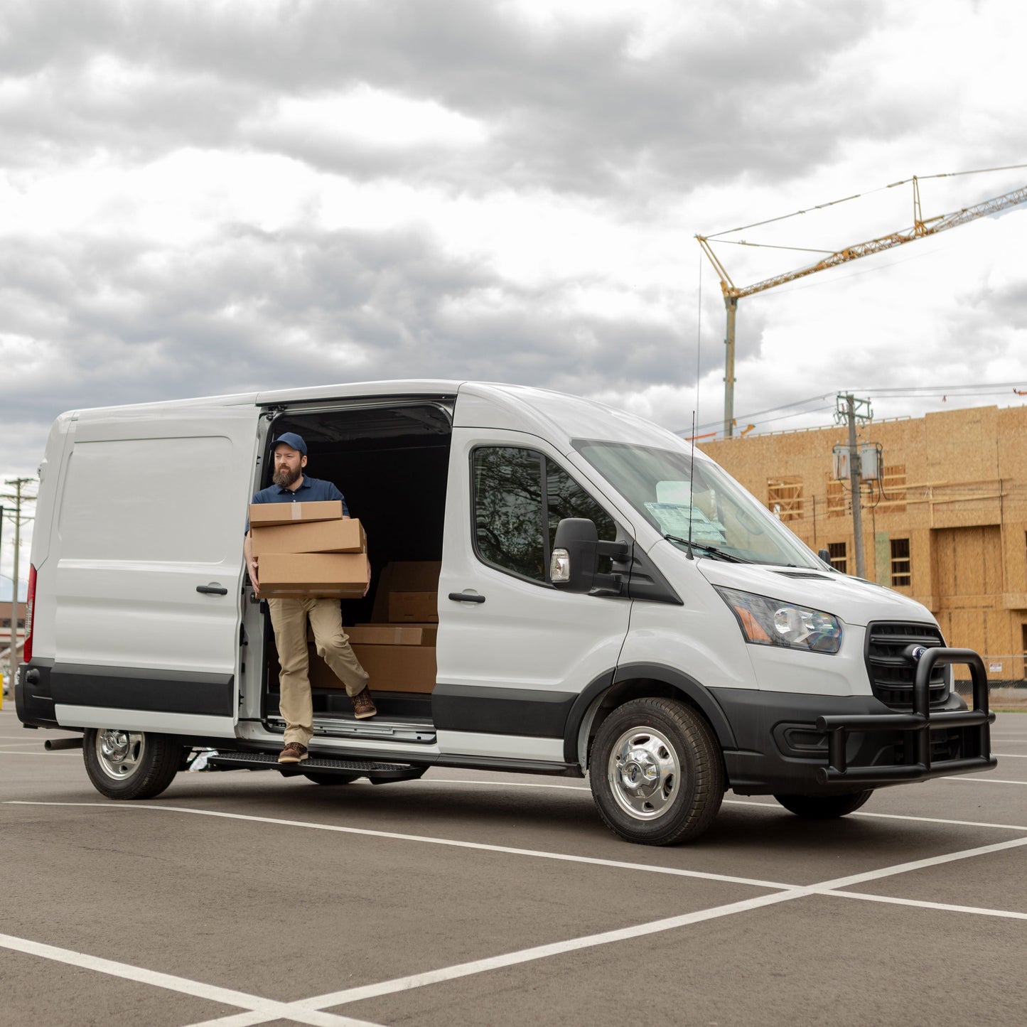 Luverne Grip Step XL 9-1/2" x 54" Steel Passenger Board Fleet Kit Select Ram ProMaster Model 495154-401802-0