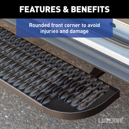 Luverne Grip Step XL 9-1/2" x 54" Steel Passenger Running Board Select Ram ProMaster Model 495154-401802