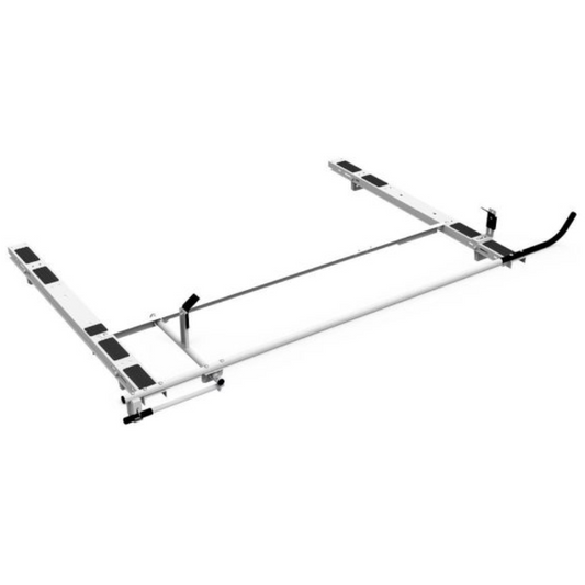 Holman Clamp & Lock HD Aluminum Ladder Rack Kit - Double - 8' Most Commercial Caps Model 4C8ACC