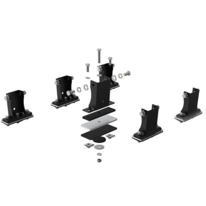 Holman Van Cargo Rack PRO III Kit Black Steel 1000 lb. Capacity Fits Nissan NV Model 4NLSMR
