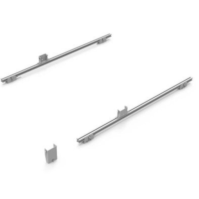 Holman Drop Down HD Aluminum Ladder Rack Kit Double Ram ProMaster Standard Roof Model 4PLADD