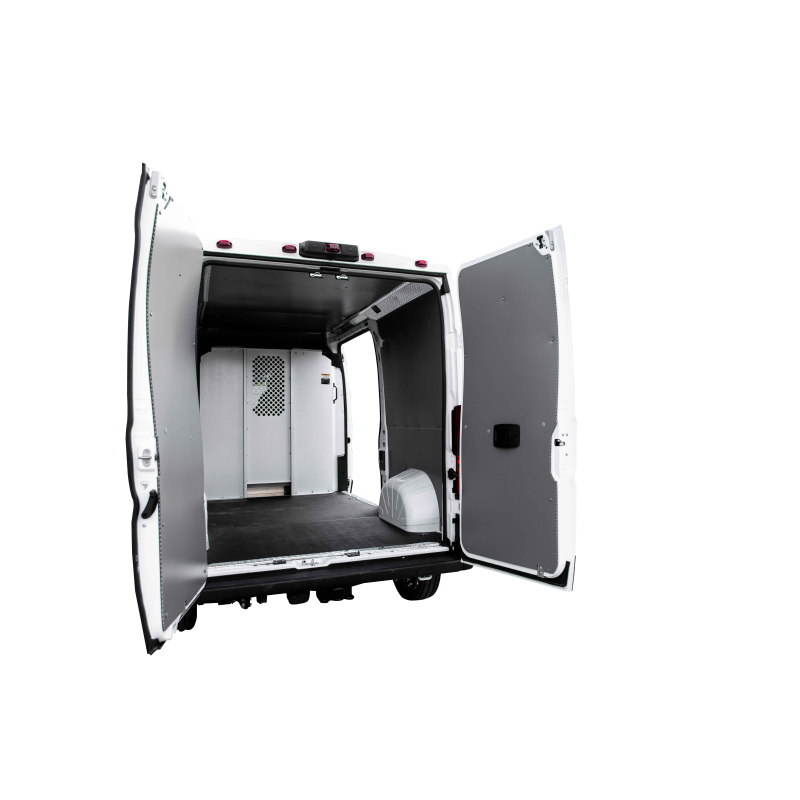 LEGEND DuraTherm Door Liner ONLY - RAM ProMaster (all Wheelbase lengths) Cargo Van High Roof - Textured Grey Model 603-114-2613.HR