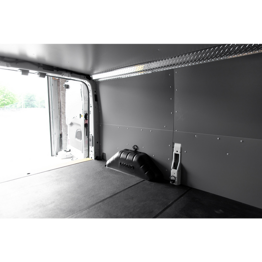 LEGEND DuraTherm Wall Liner Mercedes Sprinter 170" Cargo Van - Textured Grey - Single Side Door, Model 134-114-2613