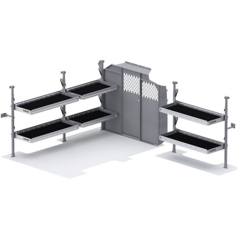 Holman Folding Shelves Van Package Nissan NV High Roof Model 51NVH