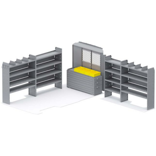 Holman Heavy Duty Drawers Van Package - ProMaster Standard/High Roof 159" Wheelbase Model 52PML
