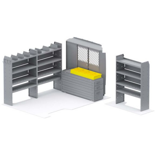 Holman Heavy Duty Drawers Van Package - ProMaster Standard/High Roof 136" Wheelbase Model 52PMR