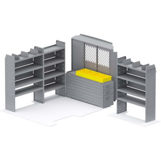 Holman Heavy Duty Drawers Van Package - ProMaster Standard/High Roof 118" Wheelbase Model 52PMX