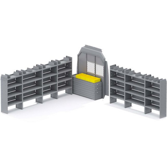 Holman Heavy Duty Drawers Van Package - Sprinter High Roof 170" Wheelbase Model 52SLH