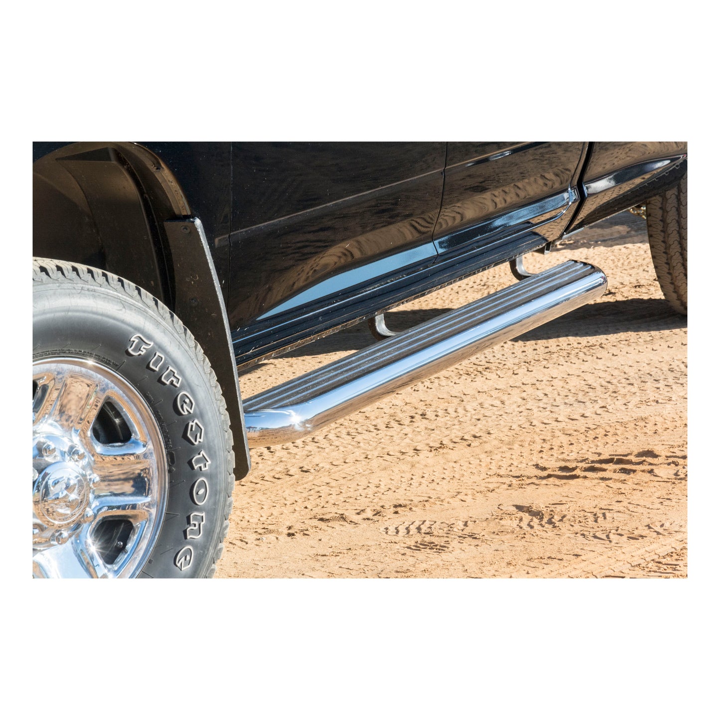 Luverne MegaStep 6-1/2" x 98" Aluminum Running Boards Select Ford E-150 E-250 E-350 Model 575098-570125