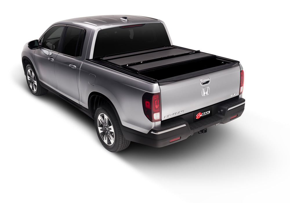 BAK BAKFlip MX4 (GEN 3) Hard Folding Truck Bed Cover For Select Matte Finish For Select 2017-2026 Honda Ridgeline Model 448602