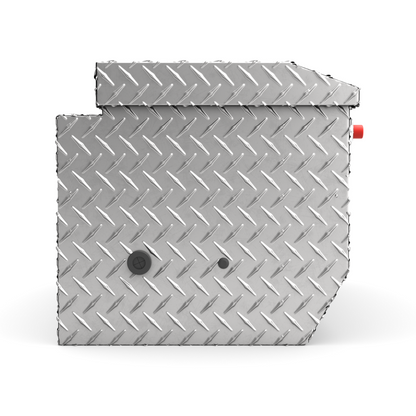 Weather Guard Chest Tool Box Bright Aluminum 40X20X19.25 Model 614-0-04