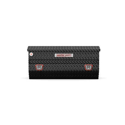 Weather Guard Chest Tool Box Gloss Black Aluminum 41X20X19.25 Model 614-5-04
