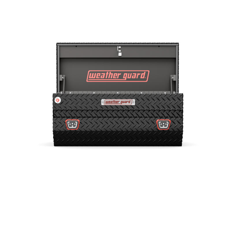 Weather Guard Chest Tool Box Gloss Black Aluminum 41X20X19.25 Model 614-5-04