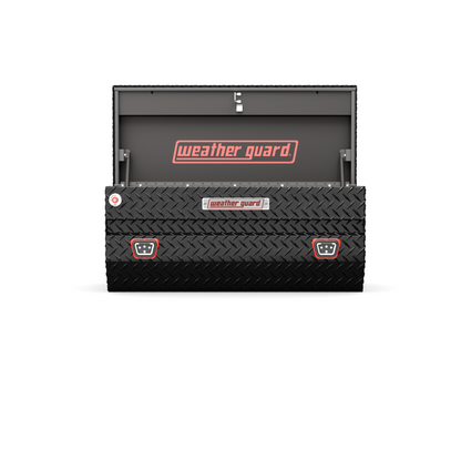 Weather Guard Chest Tool Box Gloss Black Aluminum 41X20X19.25 Model 614-5-04