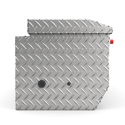 Weather Guard Chest Tool Box Bright Aluminum 48X20X19 Model 624-0-04