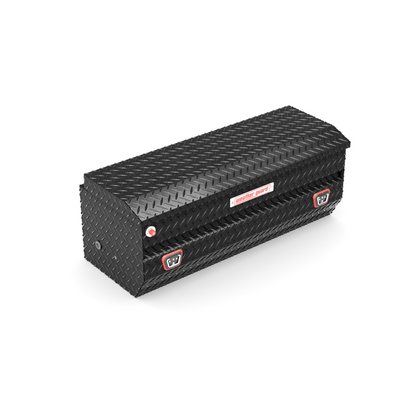 Weather Guard Chest Tool Box Gloss Black Aluminum 48X20X19 Model 624-5-04
