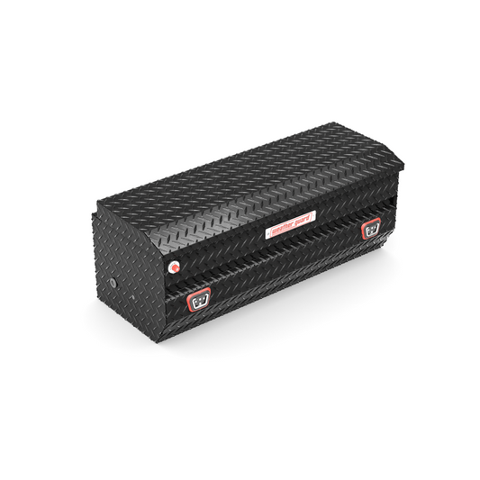 Weather Guard Chest Tool Box Gloss Black Aluminum 48X20X19 Model 624-5-04