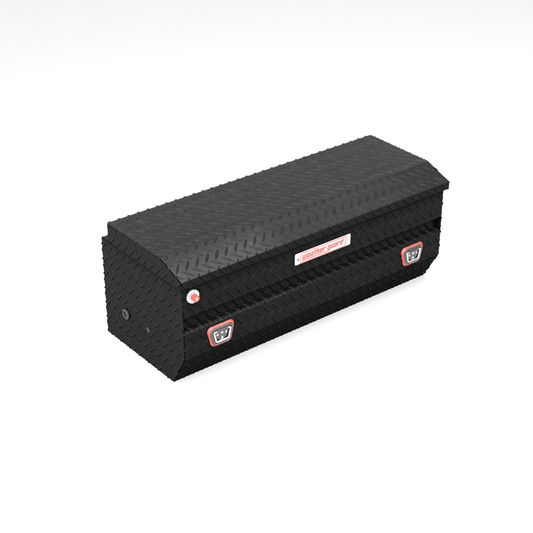 Weather Guard Chest Tool Box Textured Matte Black Aluminum 48X20X19 Model 624-52-04