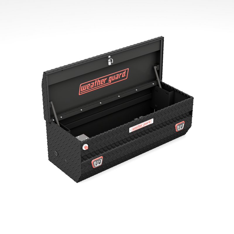 Weather Guard Chest Tool Box Textured Matte Black Aluminum 48X20X19 Model 624-52-04