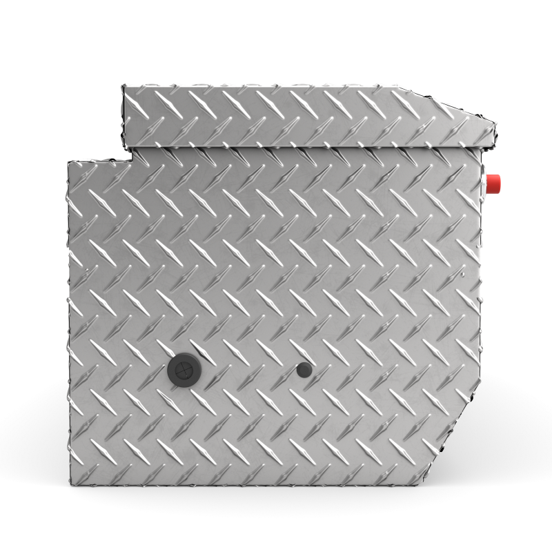 Weather Guard Chest Tool Box Bright Aluminum 58X20X19 Model 634-0-04
