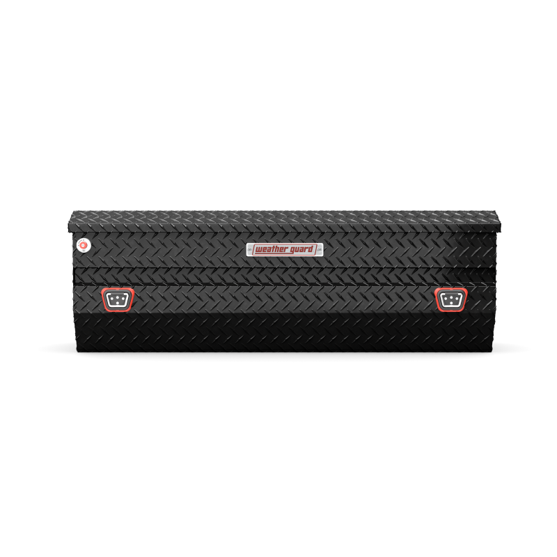 Weather Guard Chest Tool Box Gloss Black Aluminum 58X20X19 Model 634-5-04