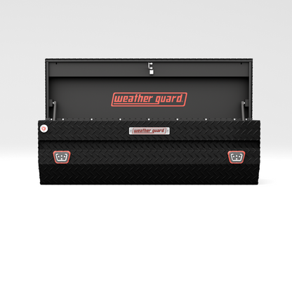 Weather Guard Chest Tool Box Textured Matte Black Aluminum 58X20X19 Model 634-52-04