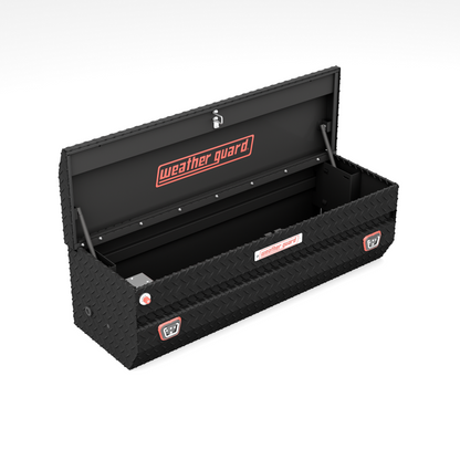 Weather Guard Chest Tool Box Textured Matte Black Aluminum 58X20X19 Model 634-52-04