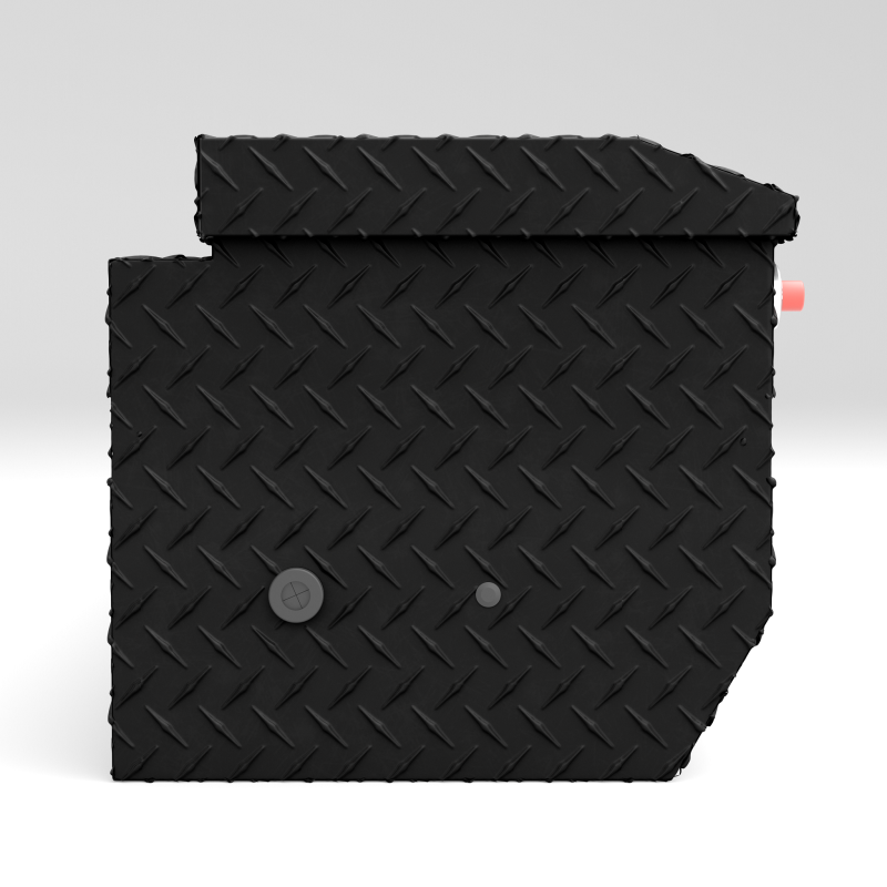 Weather Guard Chest Tool Box Textured Matte Black Aluminum 58X20X19 Model 634-52-04