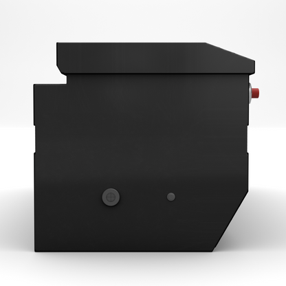 Weather Guard Chest Tool Box Gloss Black Steel 58X20X19 Model 635-5-04