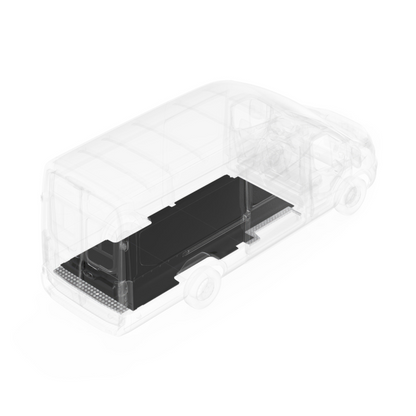 LEGEND AutoMat Bar Kit with Sills Ford Transit 148" Wheelbase Cargo Van 1 Pc - Single Side Door Model 741-043-7321