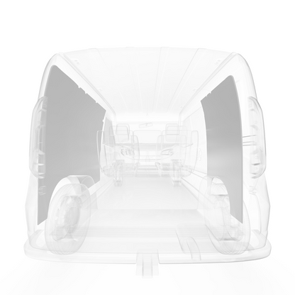 LEGEND DuraTherm Wall Liner RAM ProMaster City Cargo Van - White - Single Side Door, Model 674-114-2614