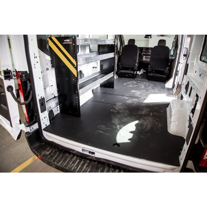 LEGEND EVOLVE Flooring With Sills DRW & CutOutSideTrim Ford Transit 148" Extended Wheelbase Cargo Van 3 Pc - Single Side Door Model 751-123-6441.1S