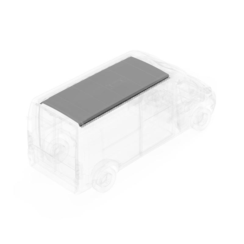 LEGEND DuraTherm Ceiling Liner Kit RAM ProMaster 136" Cargo Van LR - White - Single Side Door, Model 635-114-2614.LR