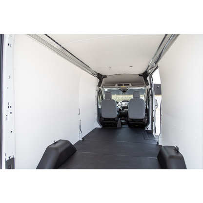 LEGEND DuraTherm Wall Liner Ford Transit 148" Crew Van MR - Textured Grey - Single Side Door, Model 74C4-114-2613.M