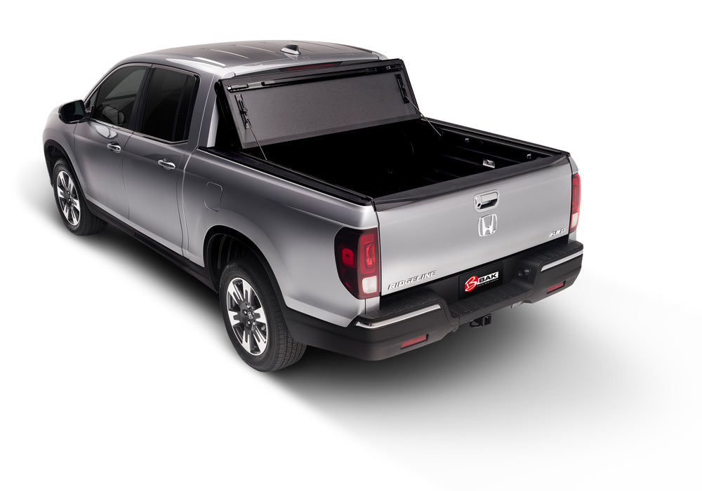 BAK BAKFlip MX4 (GEN 3) Hard Folding Truck Bed Cover For Select Matte Finish For Select 2017-2026 Honda Ridgeline Model 448602