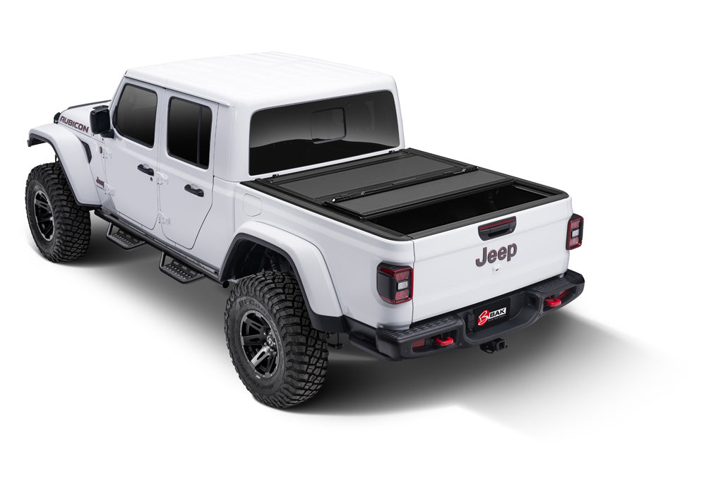 BAK BAKFlip MX4 (GEN 3) Hard Folding Truck Bed Cover For Select Matte Finish For Select 2020-2025 Jeep Gladiator 5' Bed Model 448701