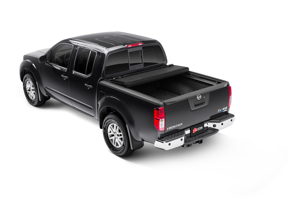 BAK BAKFlip MX4 (GEN 3) Hard Folding Truck Bed Cover Matte Finish For Select 2005-2021 Nissan Frontier 6' Bed Model 448507
