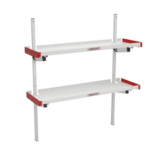 Weather Guard Folding Van Shelf Unit 60in Model 9560-3-01