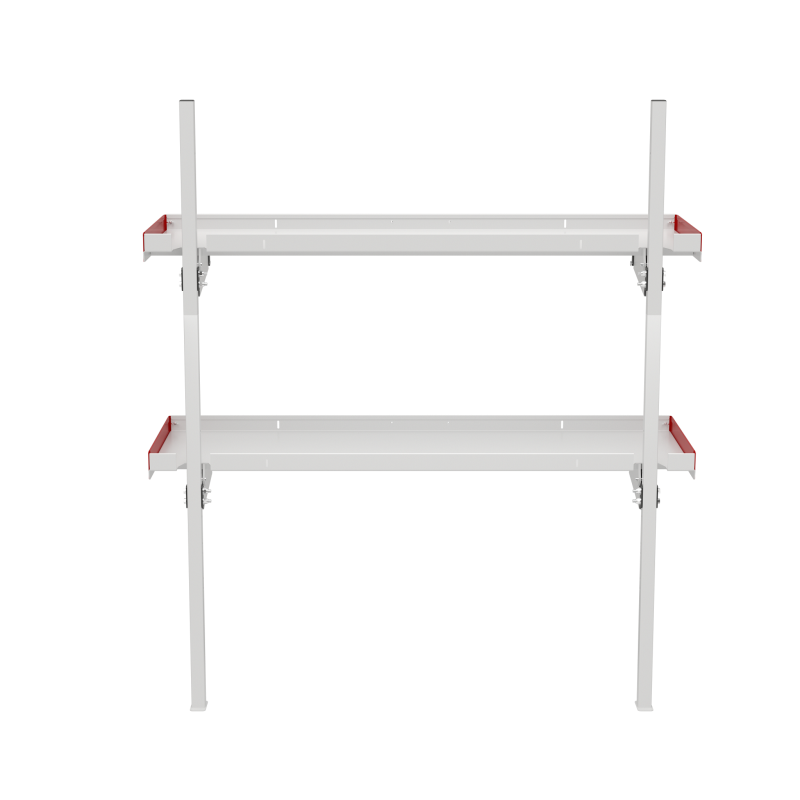 Weather Guard Folding Van Shelf Unit 60in Model 9560-3-01