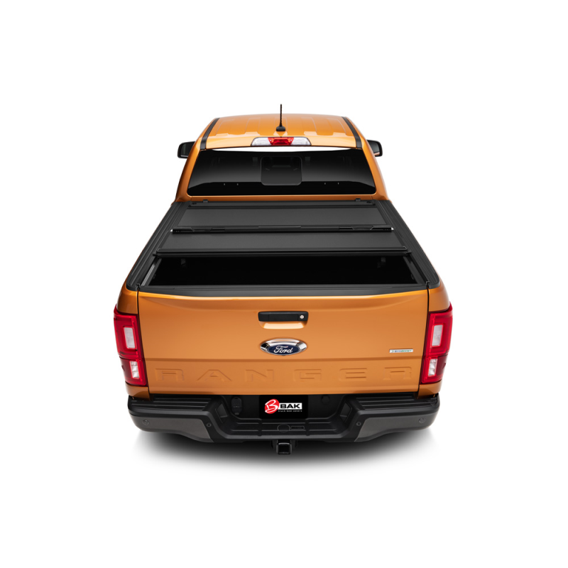BAK BAKFlip MX4 (GEN 3) Hard Folding Truck Bed Cover For Select Matte Finish For Select 2024-2025 Ford Ranger 5' Bed Model 448342