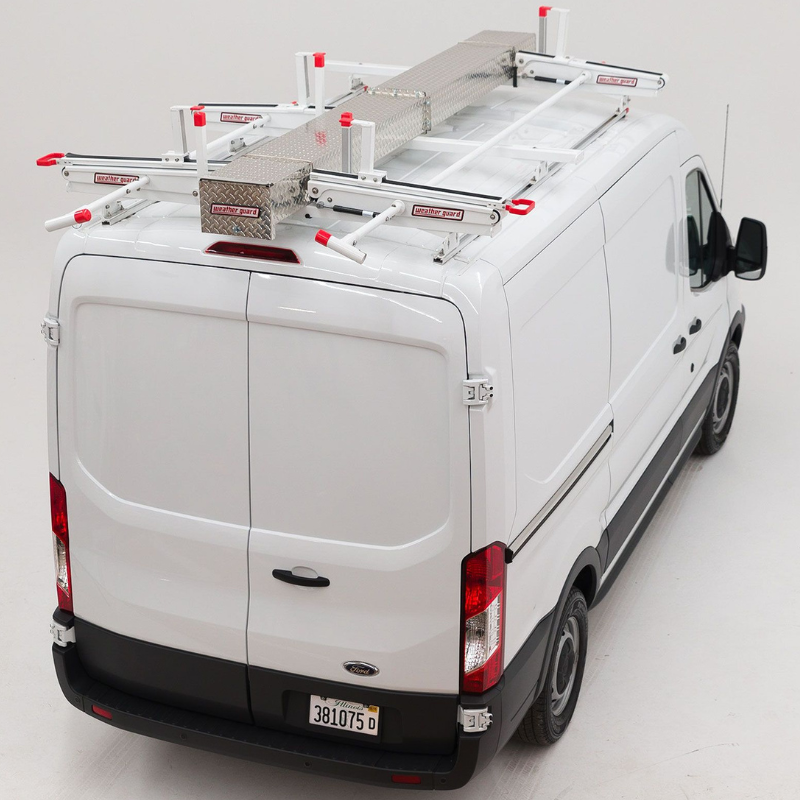 Weather Guard Ezglide2™ Drop-Down Ladder Kit Extended Mid/High-Roof Model 2295-3-01