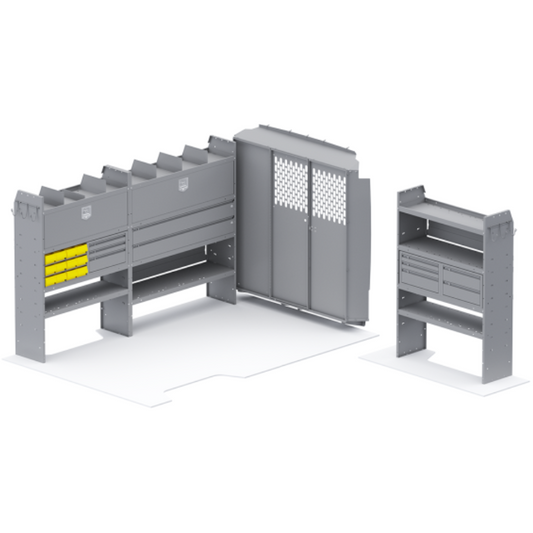 Holman Tradesman Service Van Package - ProMaster Standard/High Roof 136" Wheelbase Model FFM-PMR