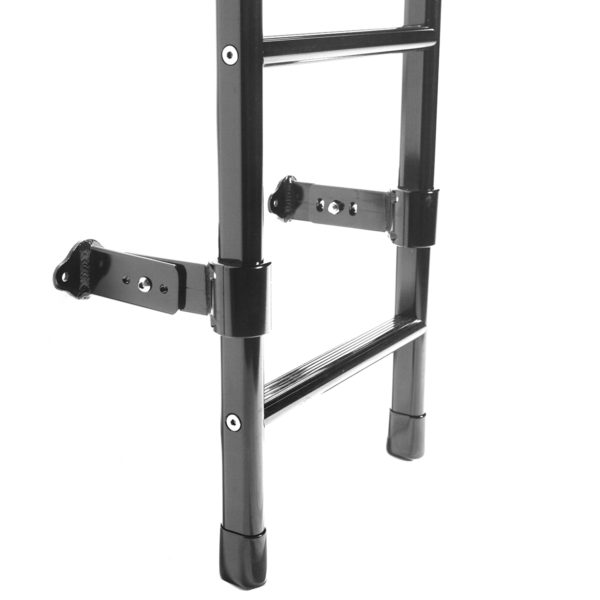 Vantech 80″ Black Universal Van Angled Rear Access Ladder Model L004B