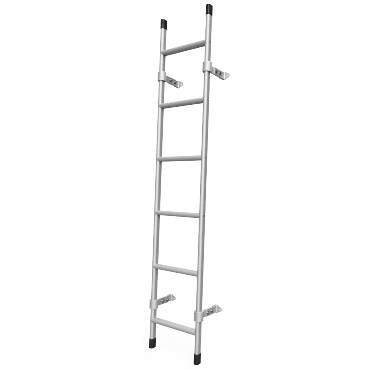 Vantech 72″ White Universal Box Truck Straight Rear Access Ladder Model L005W