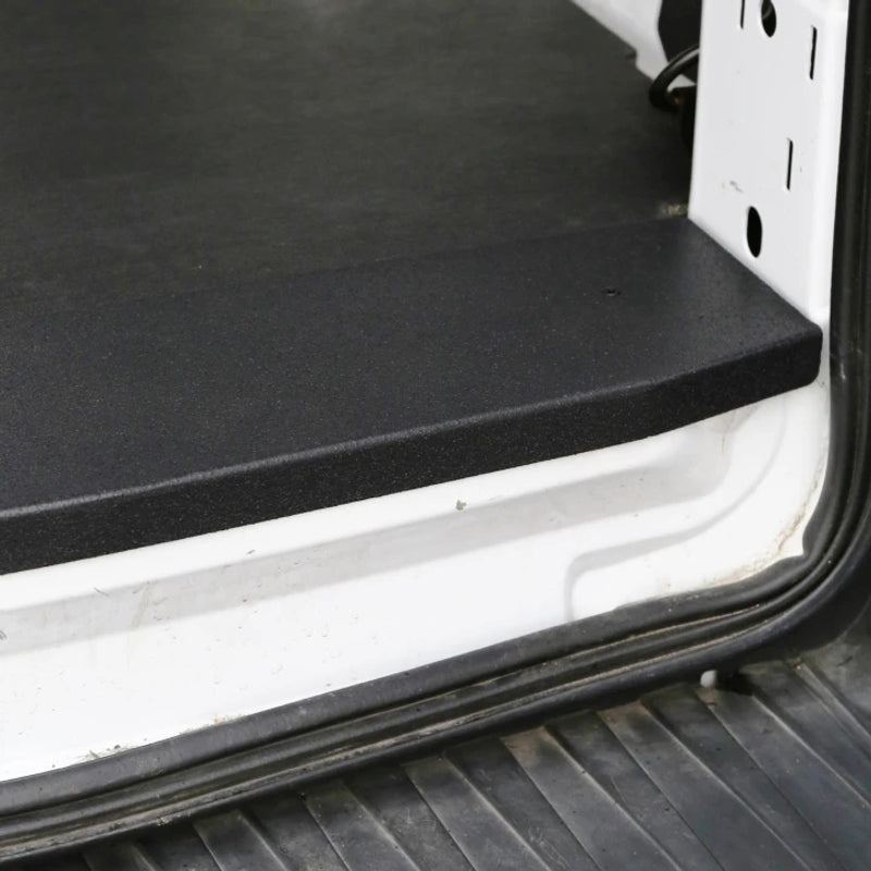 LEGEND Steel Floor Threshold Set Ford Transit (all WB lengths) w/ Full Lower Step - Black - Dual Side Doors Model U709-151-1011.2