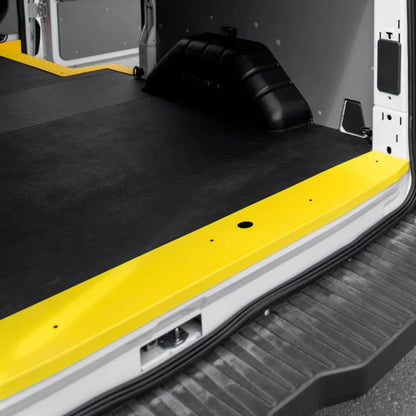 LEGEND Steel Floor Threshold Set Ford Transit (all WB lengths) w/o Lower Step - Yellow - Dual Side Doors Model 709-151-1018.2