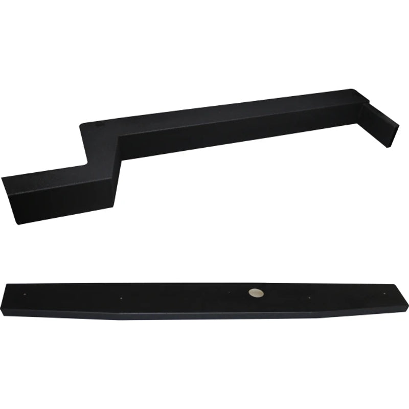 LEGEND Steel Floor Threshold Set Ford Transit (all WB lengths) w/o Lower Step - Black - Single Side Door Model 709-151-1011