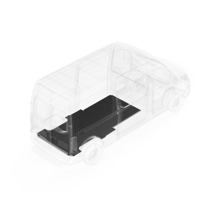 LEGEND AutoMat Bar Kit with Sills Dual Side Doors Mercedes Sprinter 144" Wheelbase Cargo Van 1 Pc Model 121-043-7321.2